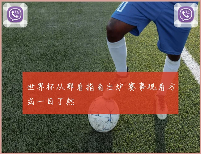 世界杯从那看指南出炉 赛事观看方式一目了然